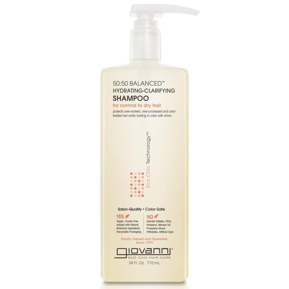 Giovanni 50/50 Balanced Shampoo, 2 Fluid Ounce