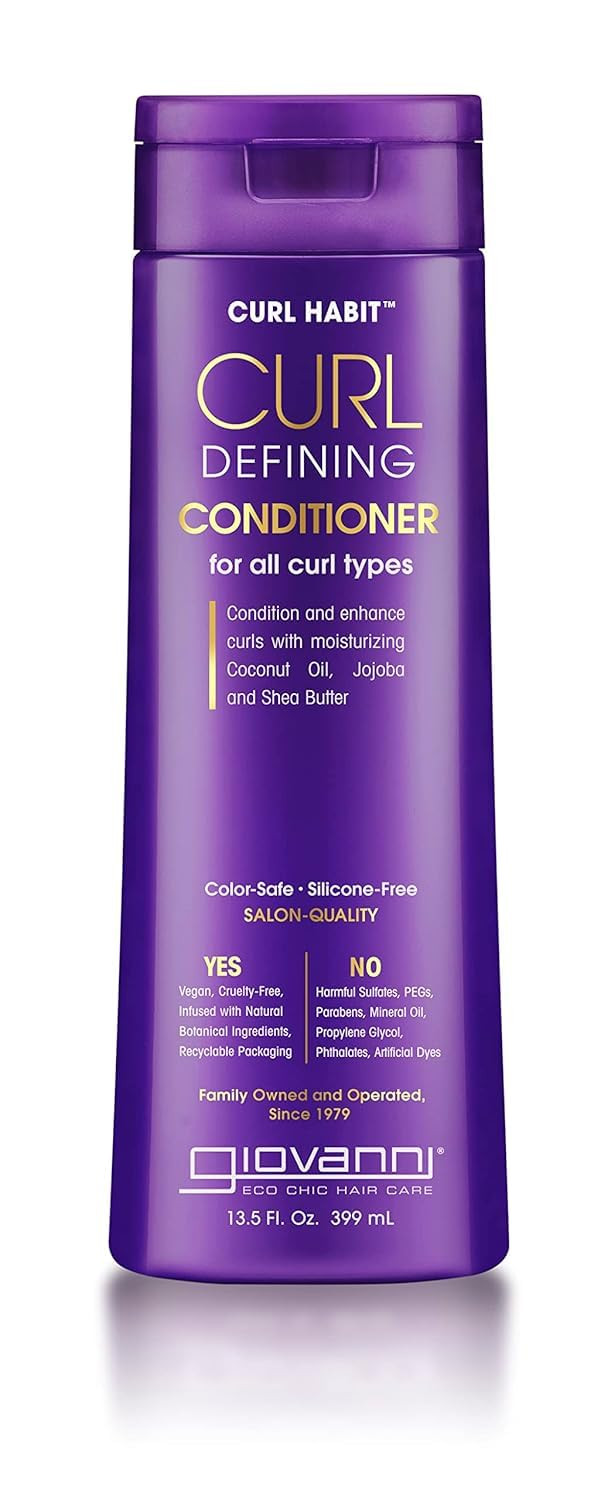 Giovanni Curl Defining Conditioner, For All Curl Types, 13.5 Fl Oz (399 Ml)