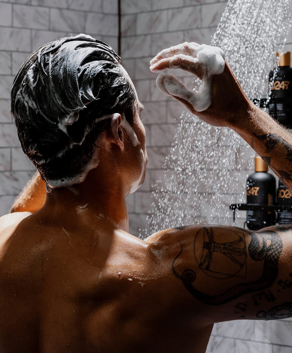 Go247 Real Men Mint Thickening Shampoo, 33.8 Fluid Ounce