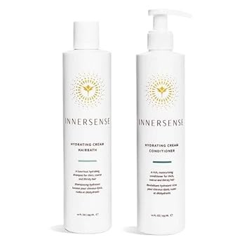 Innersense Organic Beauty - Natural Hydrating Hairbath Shampoo + Hydrating Cream Conditioner | Non-Toxic, Cruelty-Free, Clean Haircare (10Oz)