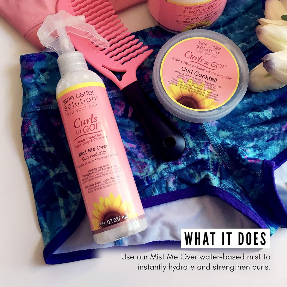 Jane Carter Solution Curls To Go! Mist Me Over, 8 Oz