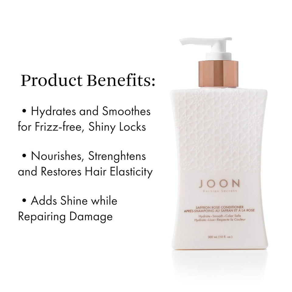 Joon Saffron Rose Conditioner + Pomegranate & Pistachio Oil, 10 Fl. Oz