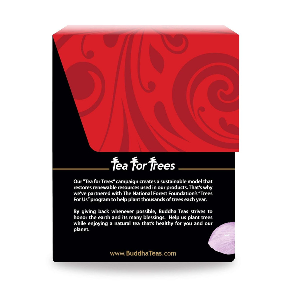 Buddha Teas Saffron & Green Tea - Ou Kosher, 18 Bleach-Free Tea Bags