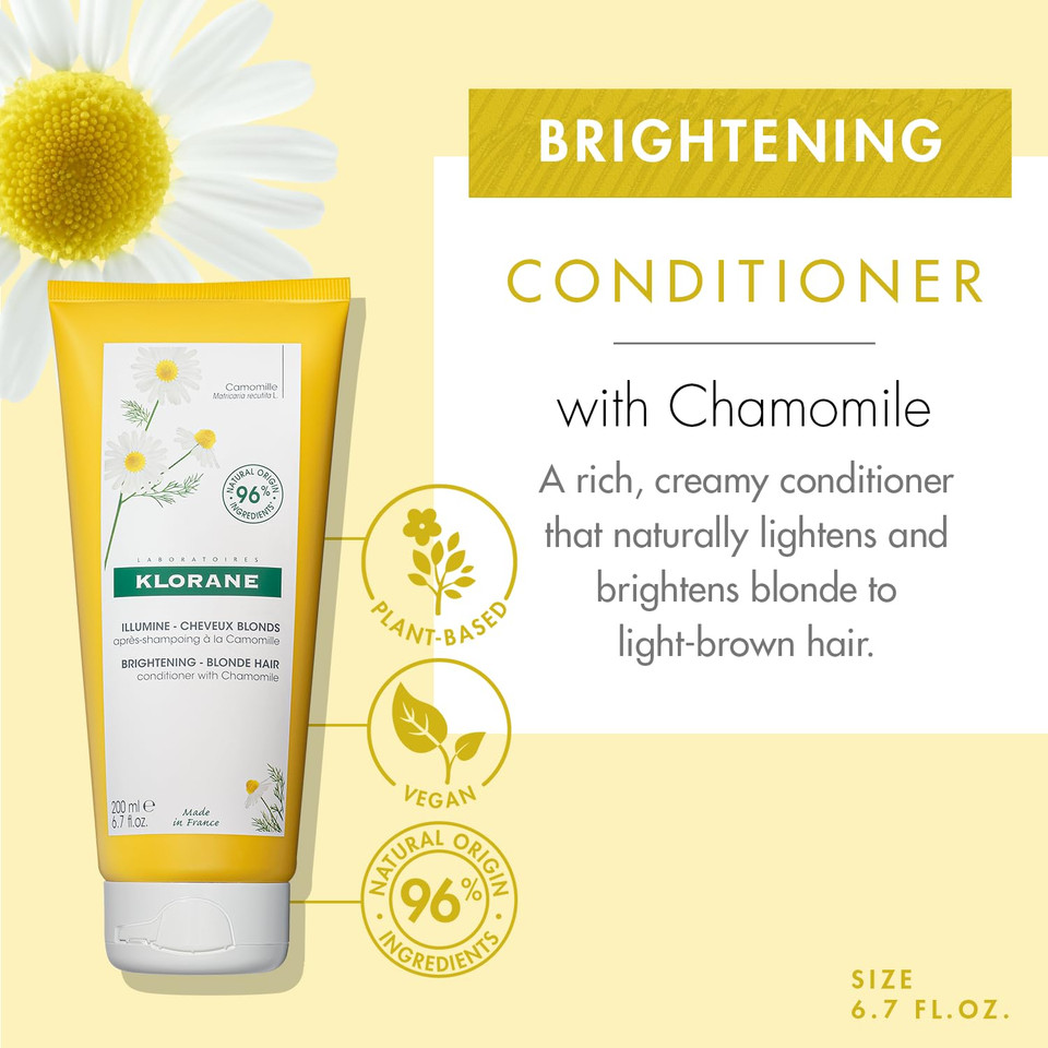 Klorane  Brightening Conditioner With Chamomile