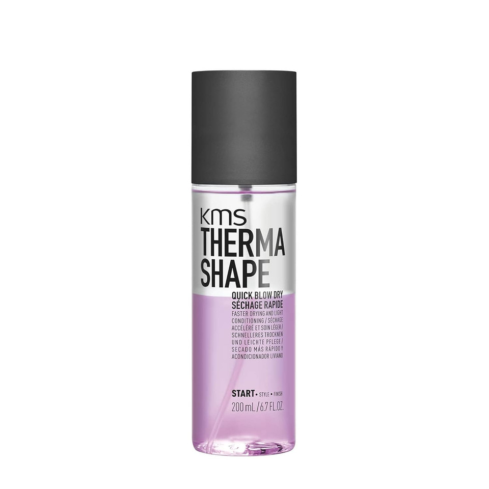 Kms Thermashape Quick Blow Dry Spray For Full, Natural Blow Outs 6.7 Oz