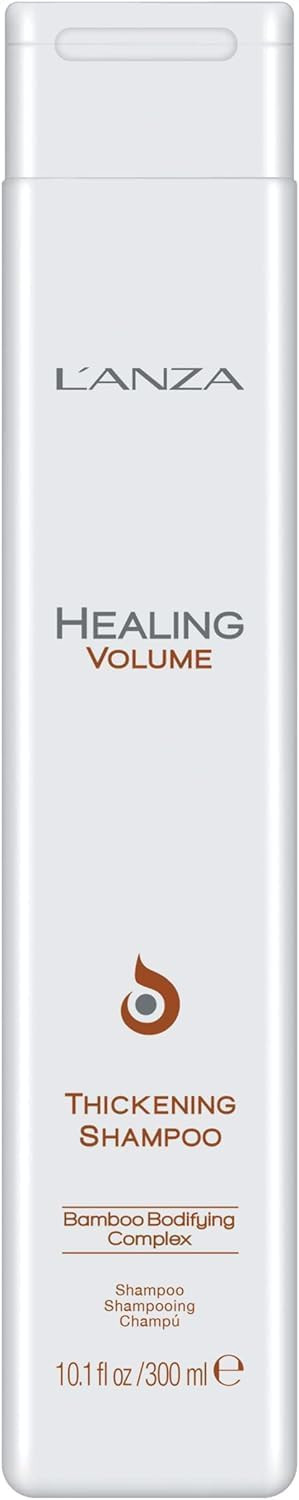 L'Anza Healing Volume Thickening Shampoo, Volumizing Shampoo Boosts Shine & Thickness Of Fine Flat Hair, Rich With Bamboo & Keratin For Natural Long Lasting Volumizing Effects, New Bottle