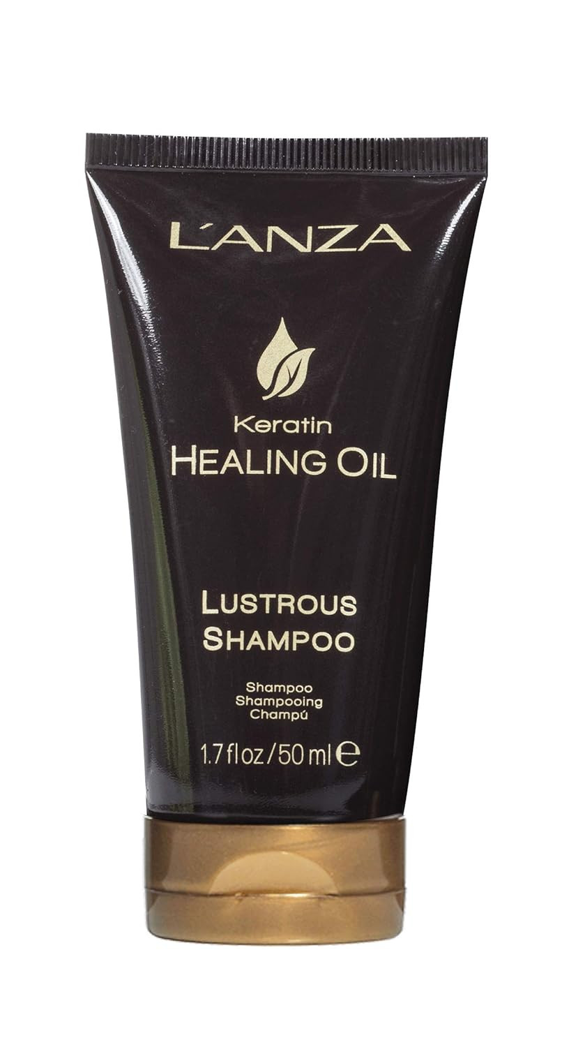 L'Anza Keratin Healing Oil Lustrous Shampoo, Keratin Shampoo For Dry Damaged Hair, Boosts Shine, Strength And Hair Health, Repairing Damage And Prevents Frizz, Sulfate Free, New Bottle