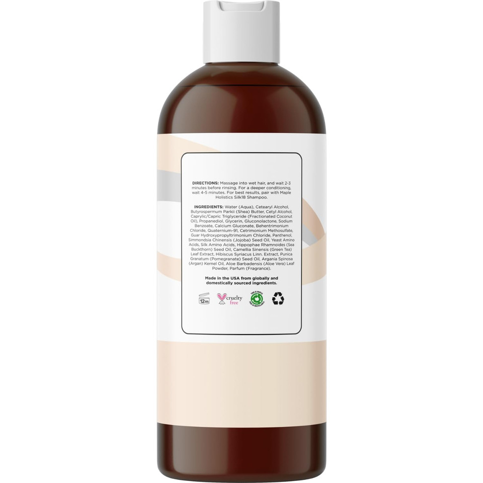 Leave In Conditioner For Dry Damaged Hair - Ultra Moisturizing Deep Conditioner For Dry Damaged Hair And Frizz Control With Silk Amino Acids - Smoothing Leave In For Curly Hair Moisturizer