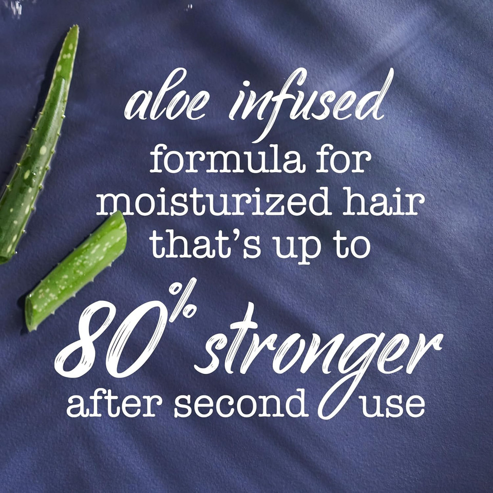 Maui Moisture Lightweight Hydration + Hibiscus Water Shampoo, Moisturizing Aloe Vera Shampoo Softens Curly Hair, Vegan & Sulfate-Free Surfactants, 13 Fl Oz