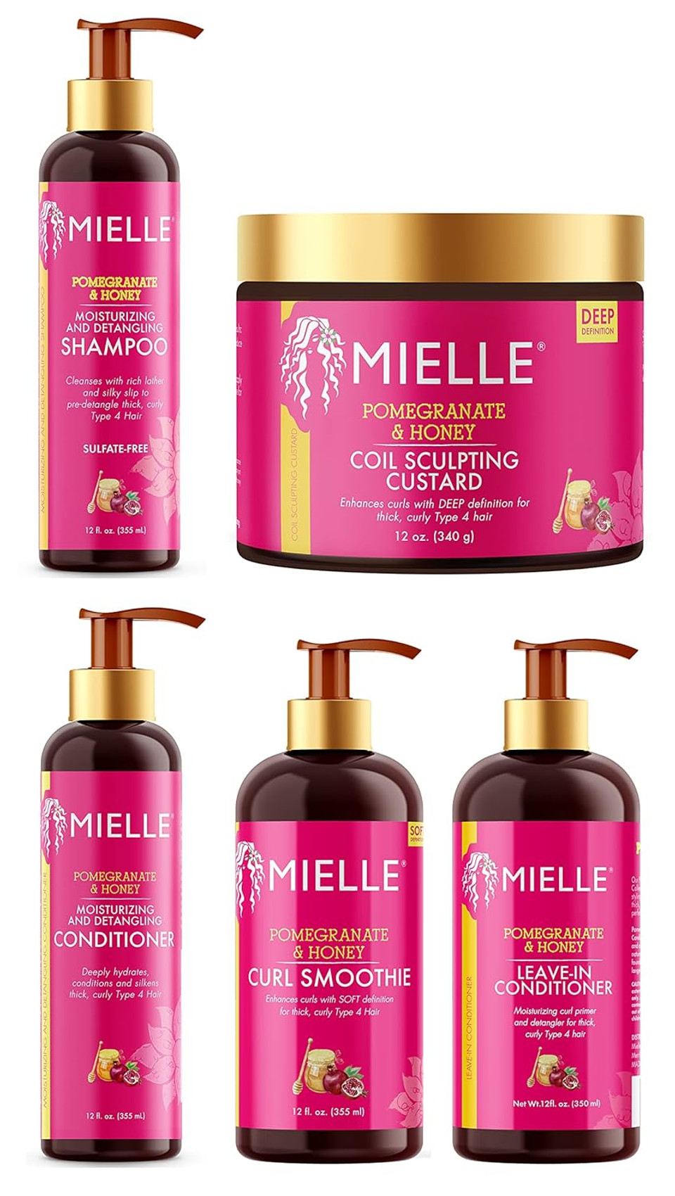 Mielle Organics Ultimate Pomegranate & Honey Bundle
