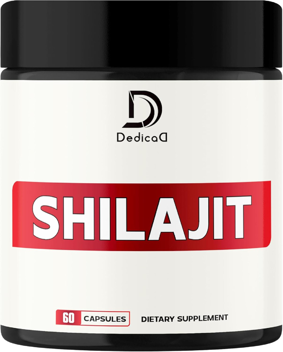 1000Mg Shilajit Capsules - 180 Counts - Shilajit Supplement For Body Balance, Heart, Brain & Immune Health Support - Contains Natural Fulvic, Humic Acid & 85 Others