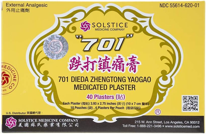 701 Dieda Zhentong Yaogao Medicated Plaster By Solstice