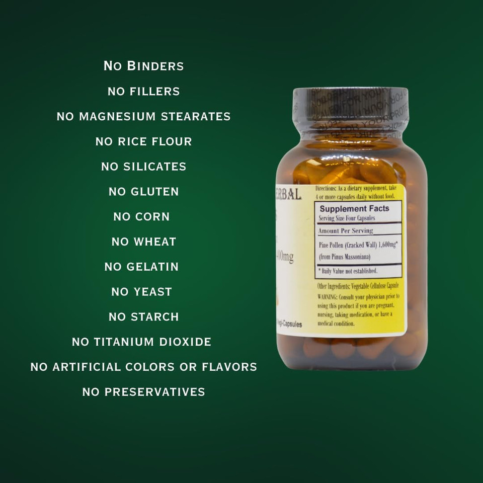 Advanced Prostate Support | Buckwheat Bee Pollen Supplement | 750Mg Per Capsule | Urinary And Prostate Health | Menopausal Support For Women | 60 Vegan, Halal, And Kosher Capsules | Non-Gmo