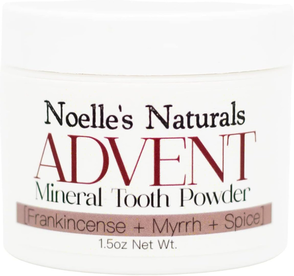Advent Mineral Tooth Powder - Clove Cinnamon Frankincense & Myrrh