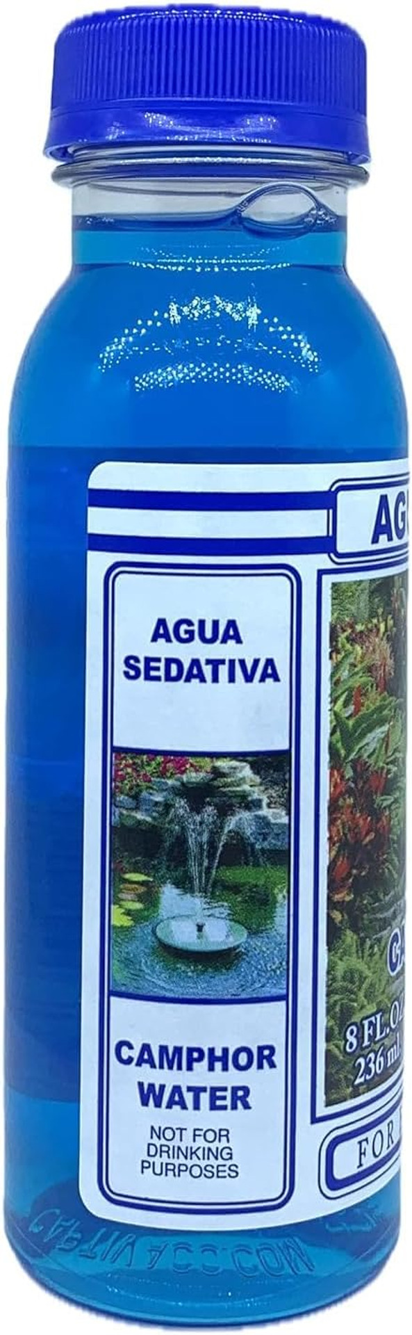 Agua Sedativa (Camphor Water) 8 Fl Oz