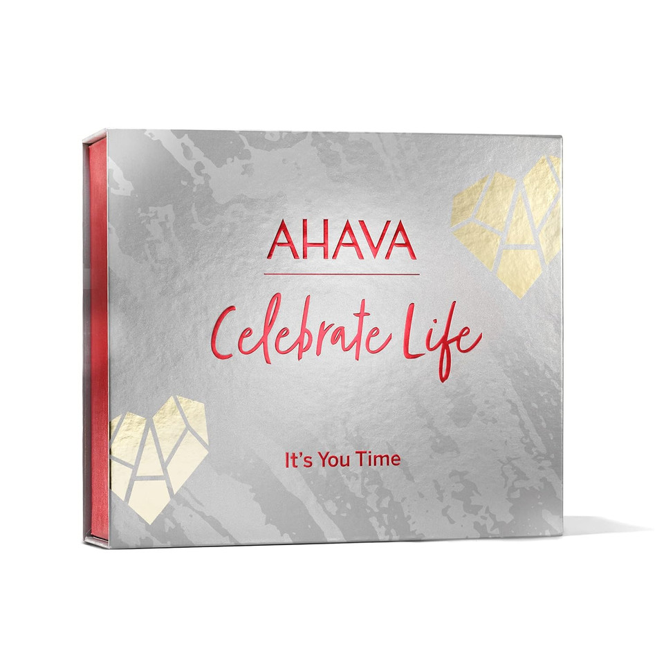Ahava It'S You Time Body Trio - Includes Mineral Body Lotion, Mineral Hand Cream & Mineral Shower Gel, With Exclusive Dead Sea Mineral Blend Osmoter, 3 X 3.4 Fl.Oz