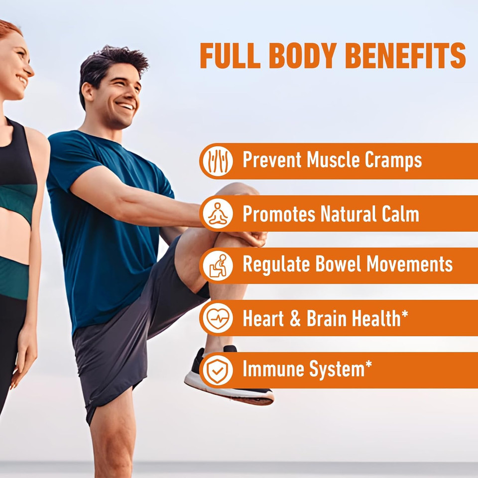 Airboy Magnesium Mineral Supplements Triple Magnesium Complex Supplement, 400Mg Of Magnesium Glycinate, Malate, Citrat, High Absorption Support Sleep, Muscle, And Relaxation,120 Vegan Capsules