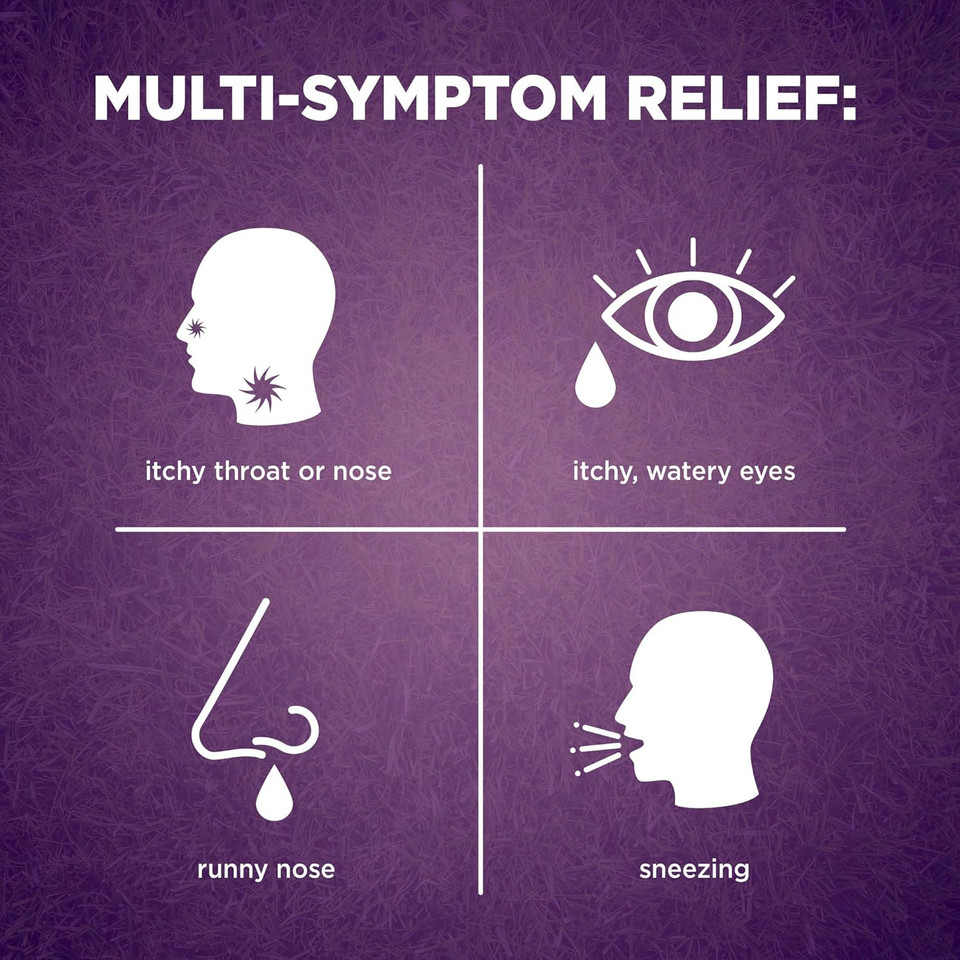 Amazon Basic Care All Day Allergy Relief, Fexofenadine Hydrochloride Tablets, 180 Mg, Antihistamine, Non-Drowsy, 24-Hour Relief, 30 Count