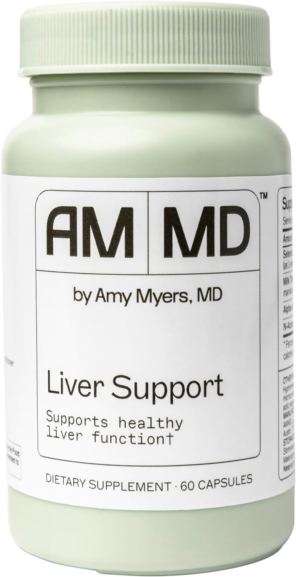 Amy Myers Md Liver Support By Features A Powerful Blend Of Ingredients That Help Clean & Optimize Liver Function - Dietary Supplement 60 Capsule