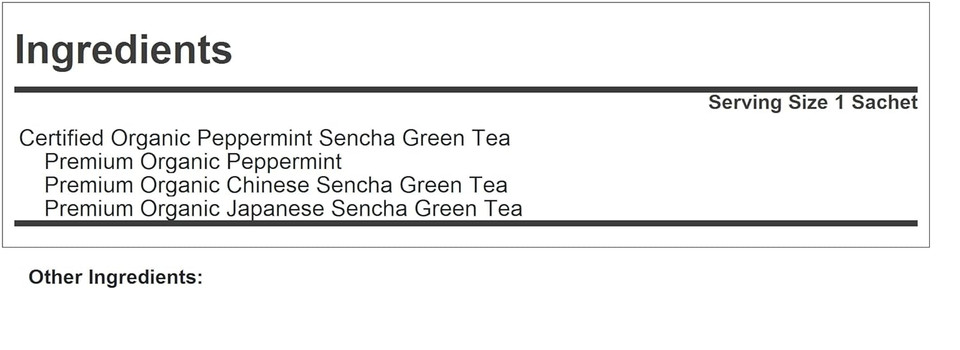 Andrew Lessman Tea - Peppermint Green Tea 90 Sachets - Blend Of Certified Organic Sencha Green Tea, Premium Peppermint. Powerful Anti-Oxidant Egcg. Mild, Soothing, Refreshing. No Bitter Aftertaste