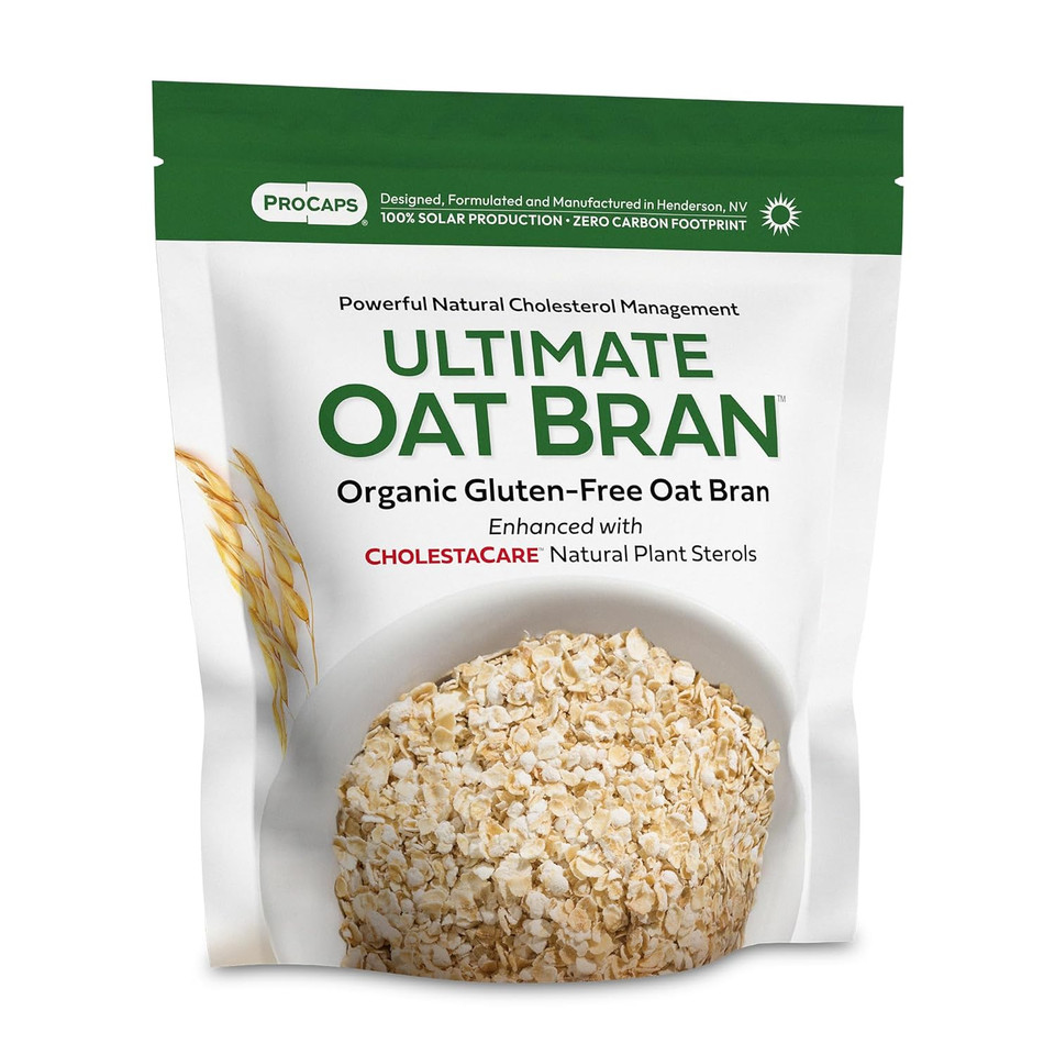 Andrew Lessman Ultimate Oat Bran 60 Servings - Premium Organic, Gluten-Free Oat Bran, Heart-Healthy Fiber And Non-Gmo Sourced Phytosterols. Promotes Healthy Cholesterol Levels. No Additives