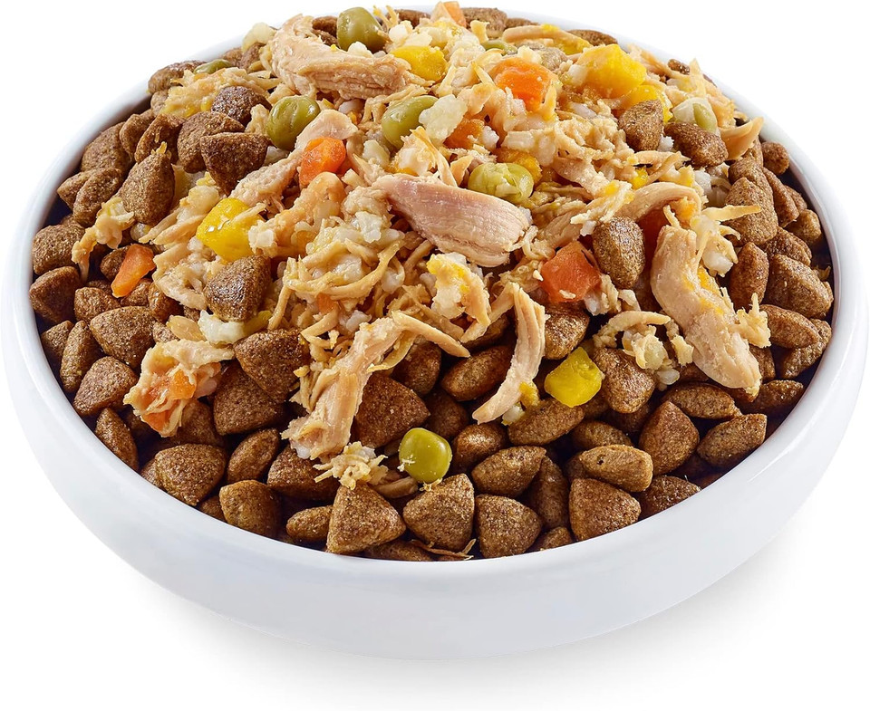 Applaws Taste Toppers, Grain-Free Dog Food Topper, Limited Ingredient, Chicken & Beef Liver With Pumpkin, Carrots & Peas In Broth (12 X 5.5Oz Cans)