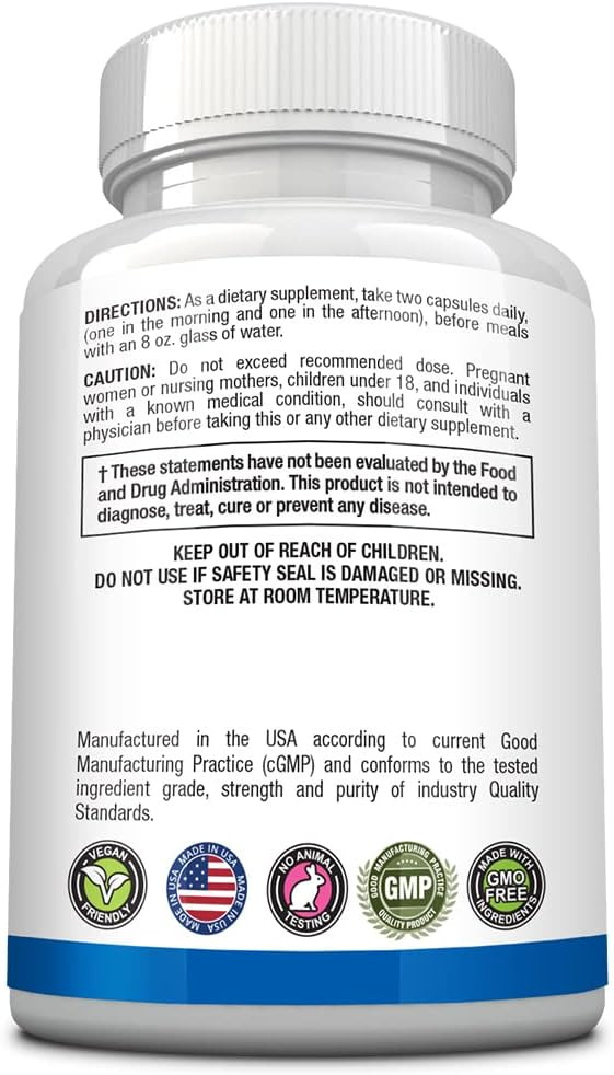 Approved Science Neurexil - Natural Nootropic Support With Dmae - Enhance Brain Function, Sharpen Clarity, Boost Memory - L-Tyrosine, Ginkgo Biloba, Huperzine A, Bioperine - 2 Month Supply