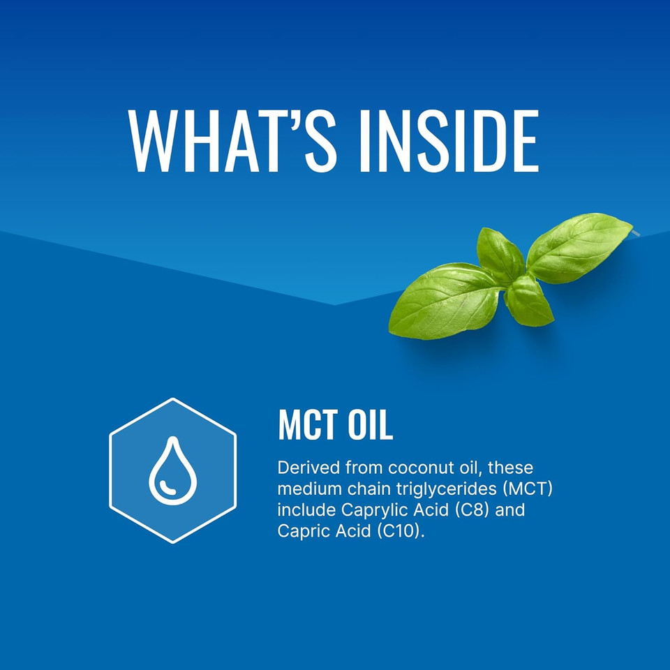 Approved Science® Mct Oil - Pure Medium-Chain Triglyceride (Mct) Oil Derived From Coconuts With Caprylic Acid (C8) And Capric Acid (C10) - Vegan, 60 Ml