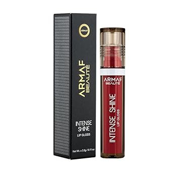 Armaf Beauté Intense Shine Lip Gloss - Moisturizing Non-Sticky Lip Gloss For High Shine, Brownie, 3.2G/0.11 Oz
