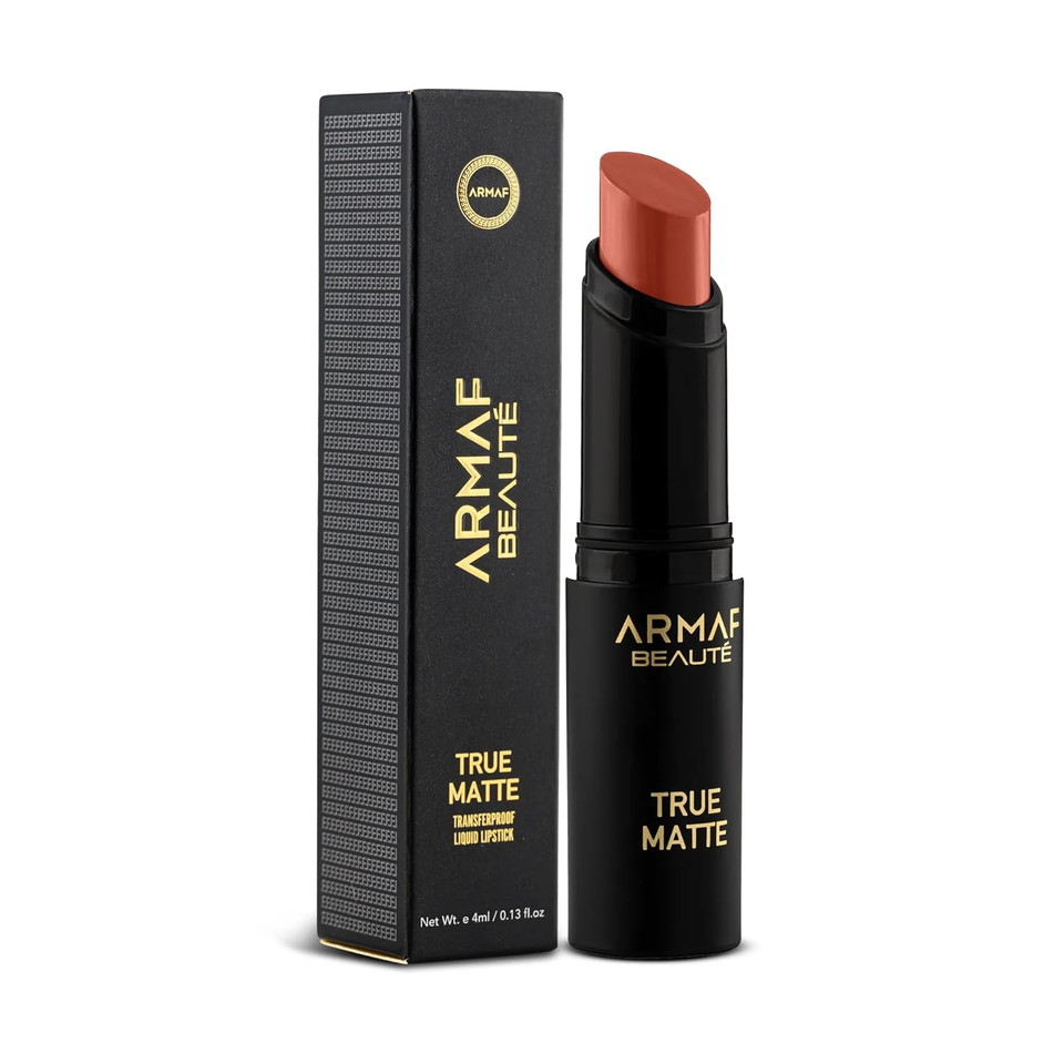 Armaf Beauté True Matte Bullet Lipstick - Lipstick For Women, Long Lasting, 4Ml / 0.13 Fl.Oz | Clay