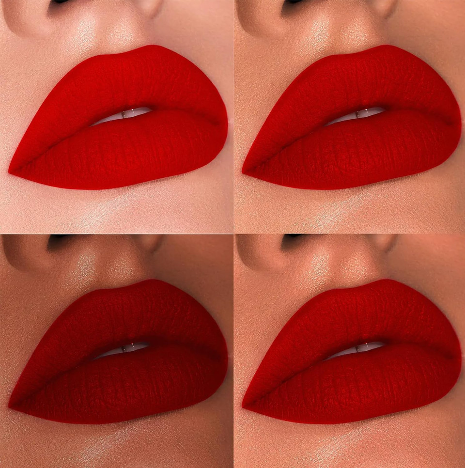 Armaf Beauté True Matte Liquid Lipstick - Long Lasting Lipstick, Vivid Burgundy, 4Ml / 0.13 Fl.Oz