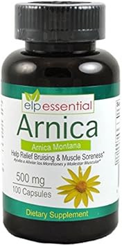 Arnica Montana 500Mg 100 Capsules + Arnica Ointment 2Oz