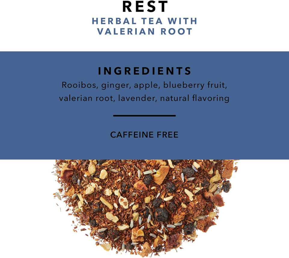 Pinky Up Rest Tins Loose Leaf Tea, 5.5 Oz / 156 G, White