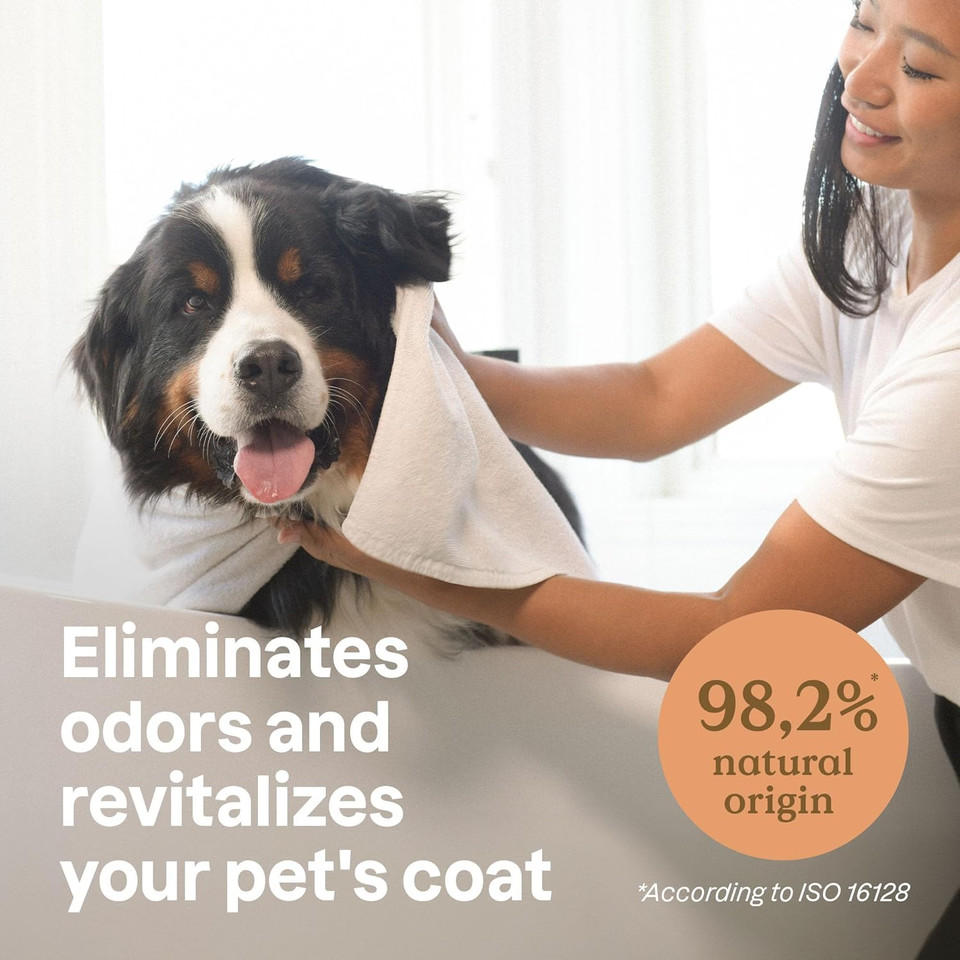 Attitude Soothing Shampoo For Cat & Dog, Vegan And Cruelty-Free, Unscented, 16 Fl Oz