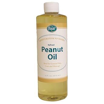 Baar Refined Peanut Oil (16 Ounces)