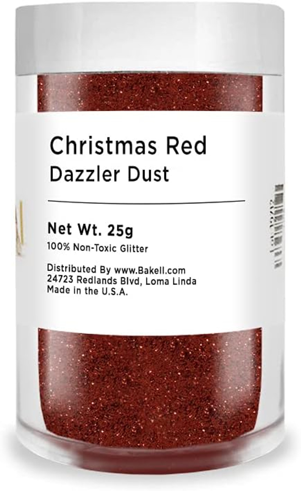 Bakell Dazzler Dust Art & Craft Glitter, 25G Jar Bulk | Dazzler Dust | Non-Toxic Decorating Glitter | Arts, Crafts, Slime, Glue, Paint, Face & Body (Pastel Purple)