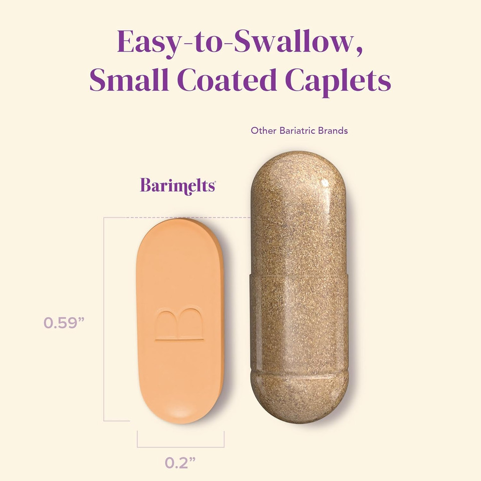 Barimelts Hmb Muscle Shield For Glp-1 Users And Bariatric Patients - Hmb Supplements With Vitamin D3 & Ubiquisome® Phytosome Supports Muscle Recovery - 90 Smooth-Coated Caplets