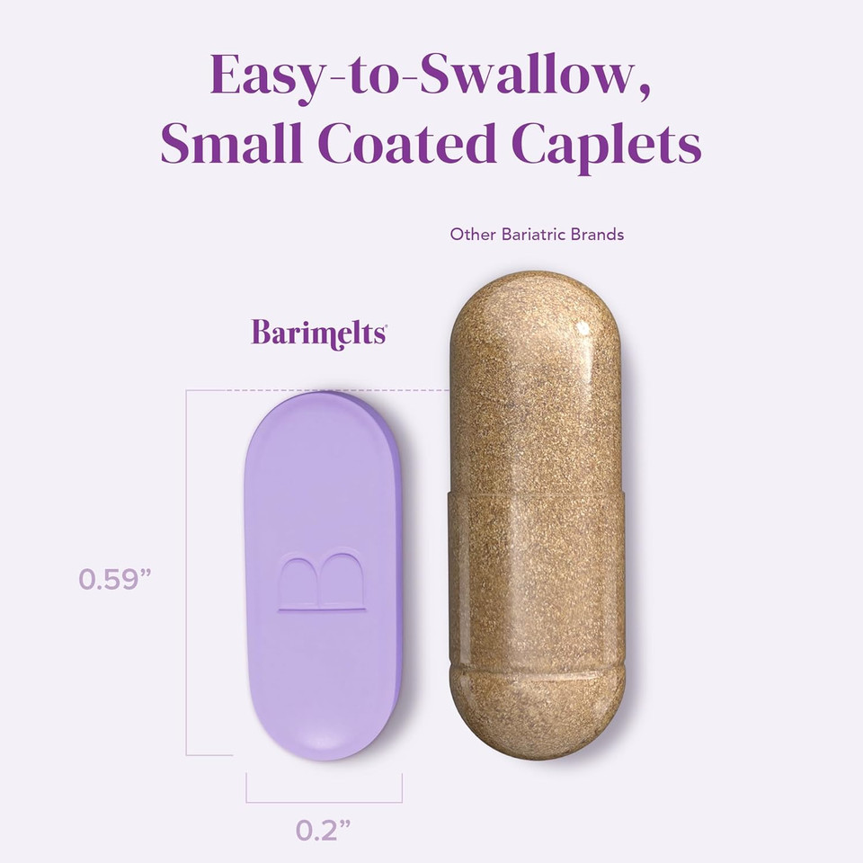 Barimelts Hormonal Balance+ For Glp-1 Users And Bariatric Patients - Dim, Nac & Chasteberry Supports Hormone Balance For Women - 60 Smooth-Coated Caplets (1-Month Supply)