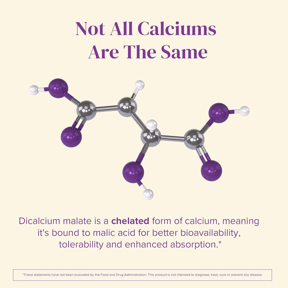 Barimelts Quick-Glide Calcium - 120 Smooth-Coated Caplets (1-Month Supply) - Bariatric Calcium Supplements For Women Support Bone Health After Bariatric Surgery