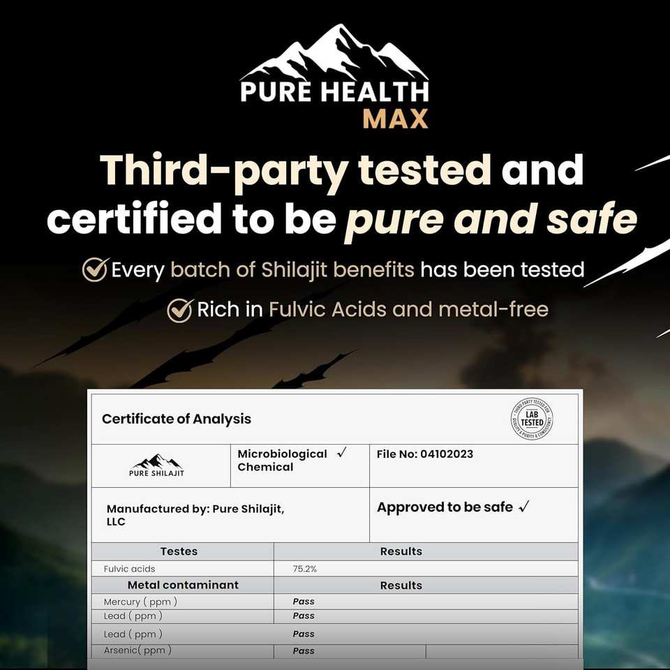 Beast Maker - Pure Shilajit Gummies For Men | Natural Himilayan Organic Shilajit Authentic Male Enhancement Supplement With Ashwagandha, Black Musli, Gokshura | 60 Gummies