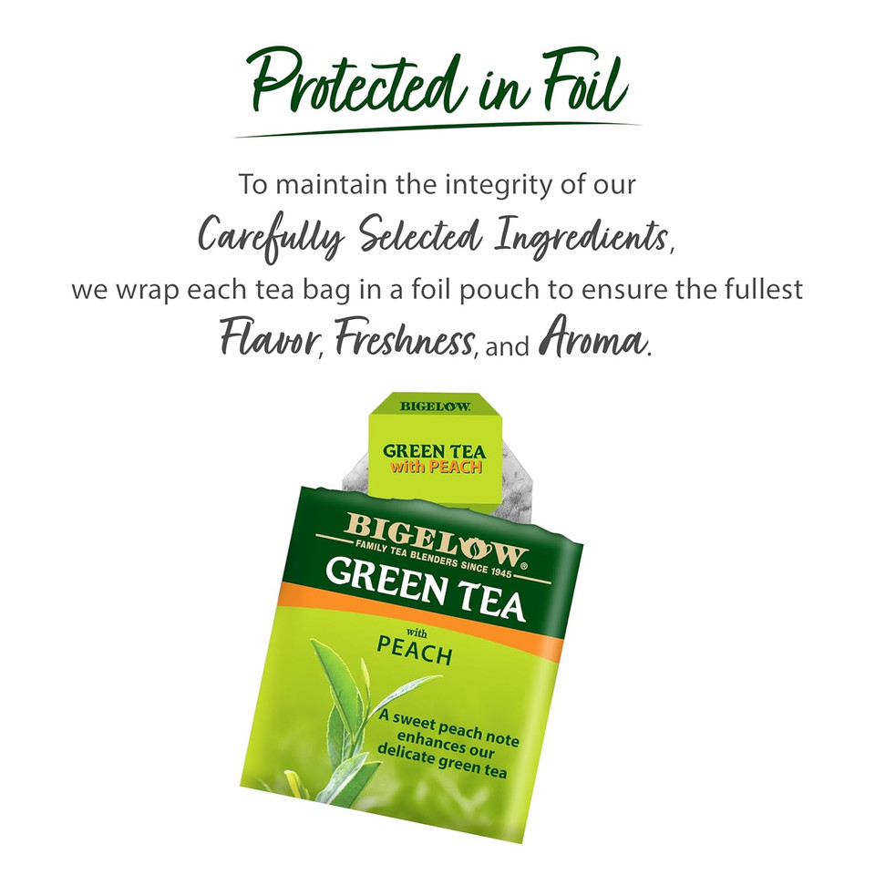 Bigelow Tea Green Tea With Blueberry, 20 Ct