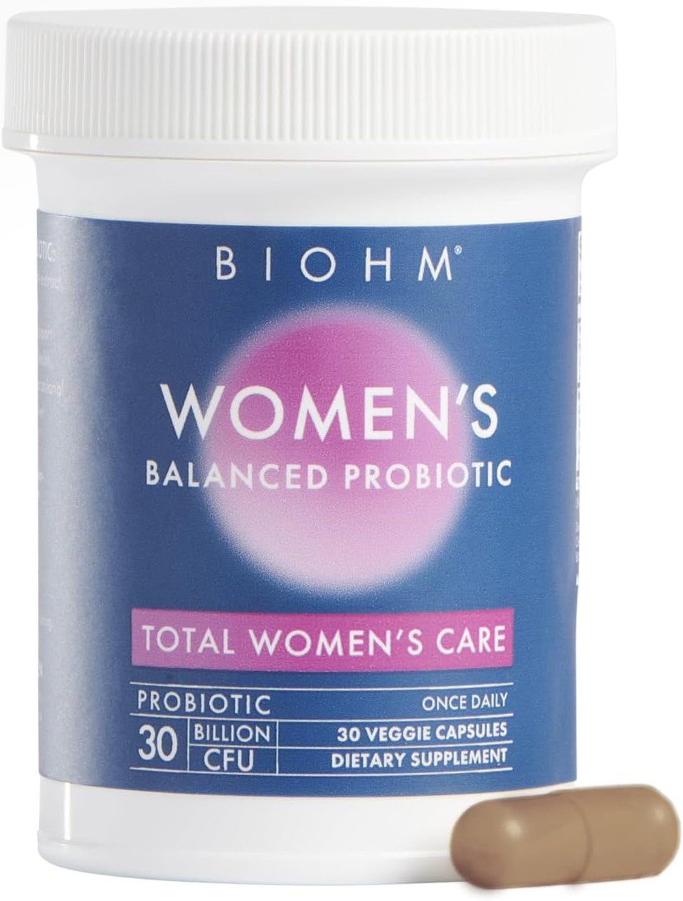Biohm Women'S Probiotics 30B Cfu & Super Greens/Kids Berry Blast Bundle: Gut & Overall Health Support, 9 Strains, 30-Day Supply, Rich In Antioxidants