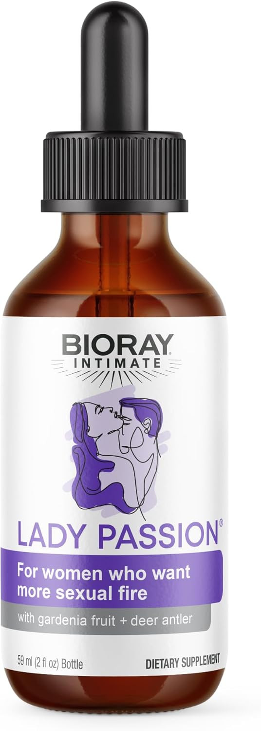 Bioray Intimate Lady Passion - 2 Fl Oz - Female Energizing Tonic - Non-Gmo, Gluten Free