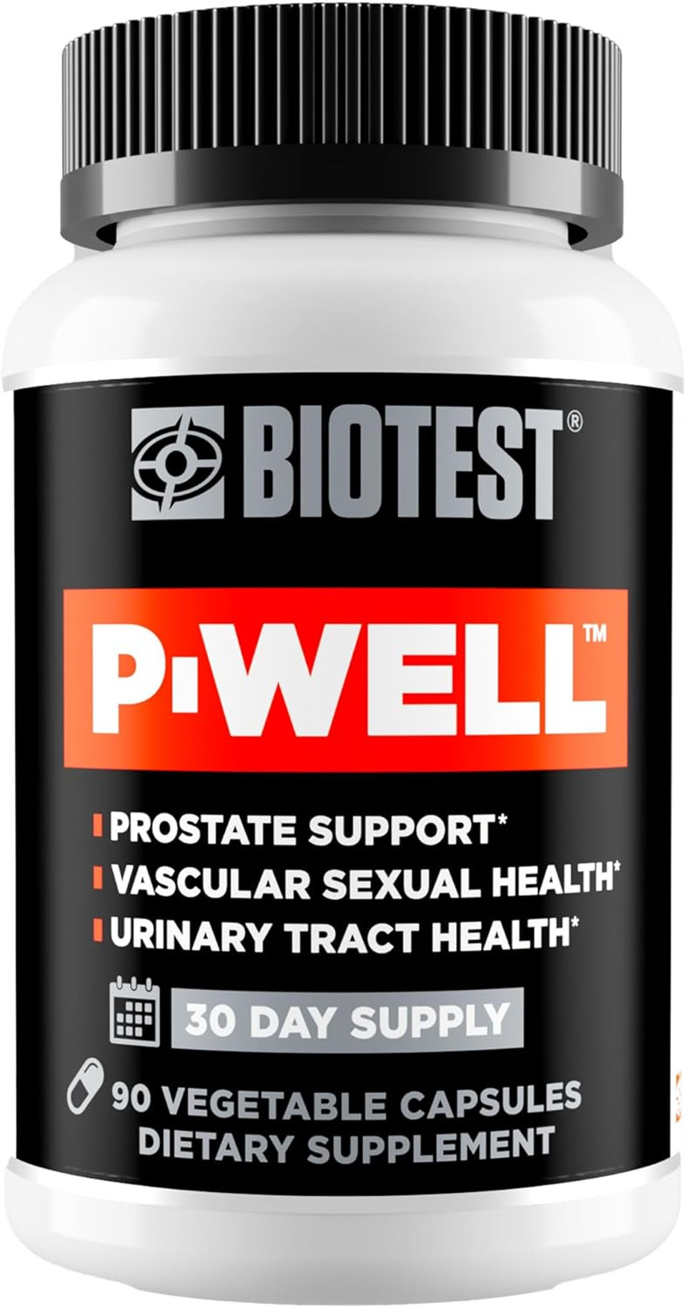 Biotest P-Well Prostate Urinary Tract Support With Pomegranate, Cranberry, Lycopene  90 Capsules