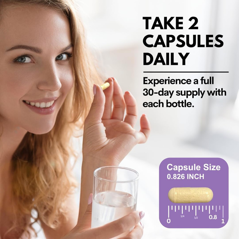 Biotin With Hyaluronic Acid, Collagen And Keratin  25000 Mcg Hair Growth Vitamins For Men And Women  Nails And Skin, Usa Made - Third Party Tested, B1, B2, B3, B6, B7 Complex - 120 Capsules