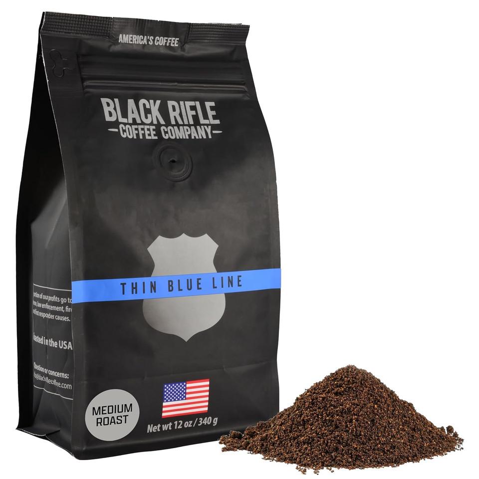 Black Rifle Coffee Company Liberty Roast 11Oz Medium Roast Ground Coffee With Caramel And Fruity Undertones