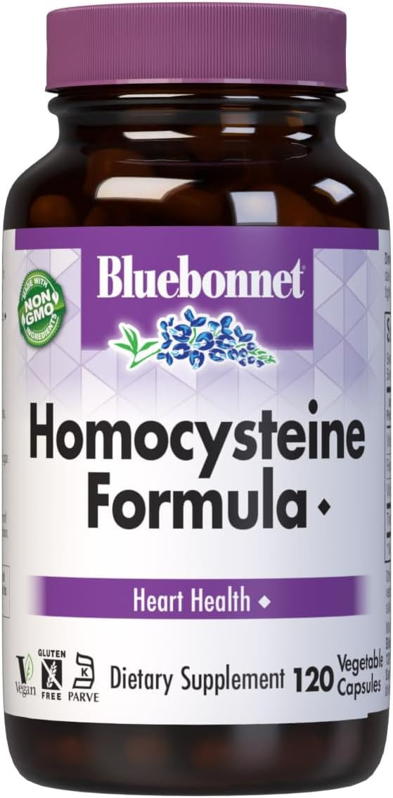 Bluebonnet Homocysteine Formula Supplement, 60 Count