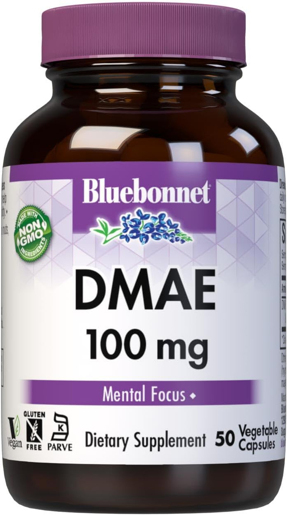 Bluebonnet Nutrition Dmae 100Mg, 50 Ct