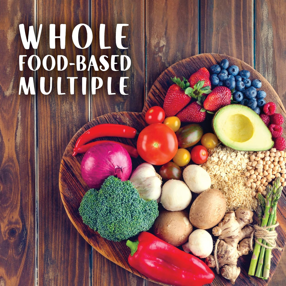 Bluebonnet Nutrition Ladies One 40+ Whole Food-Bed Multiple, Women Multivitamin For Women 40+, Soy-Free, Non-Gmo, Gluten Free, 30 Vegetable Capsules, 30 Servings