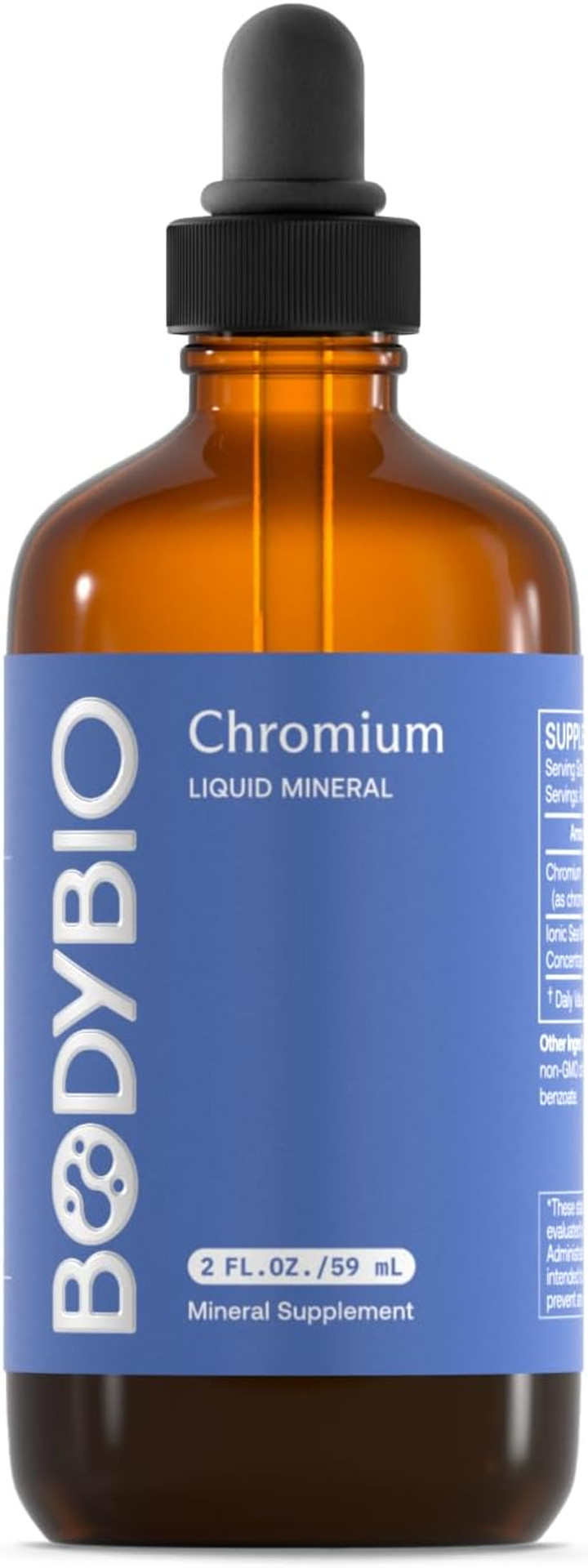 Bodybio Chromium Liquid Mineral #5- 2 Fl Oz